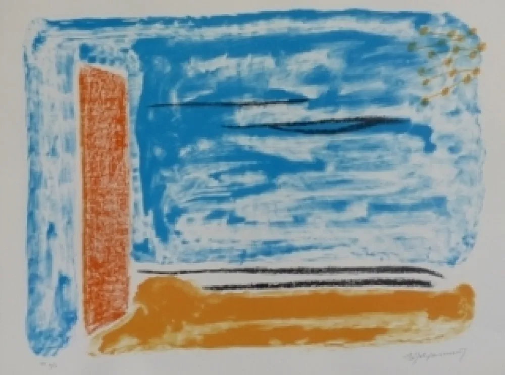 Lithograph Ràfols Casamada - Composition 43