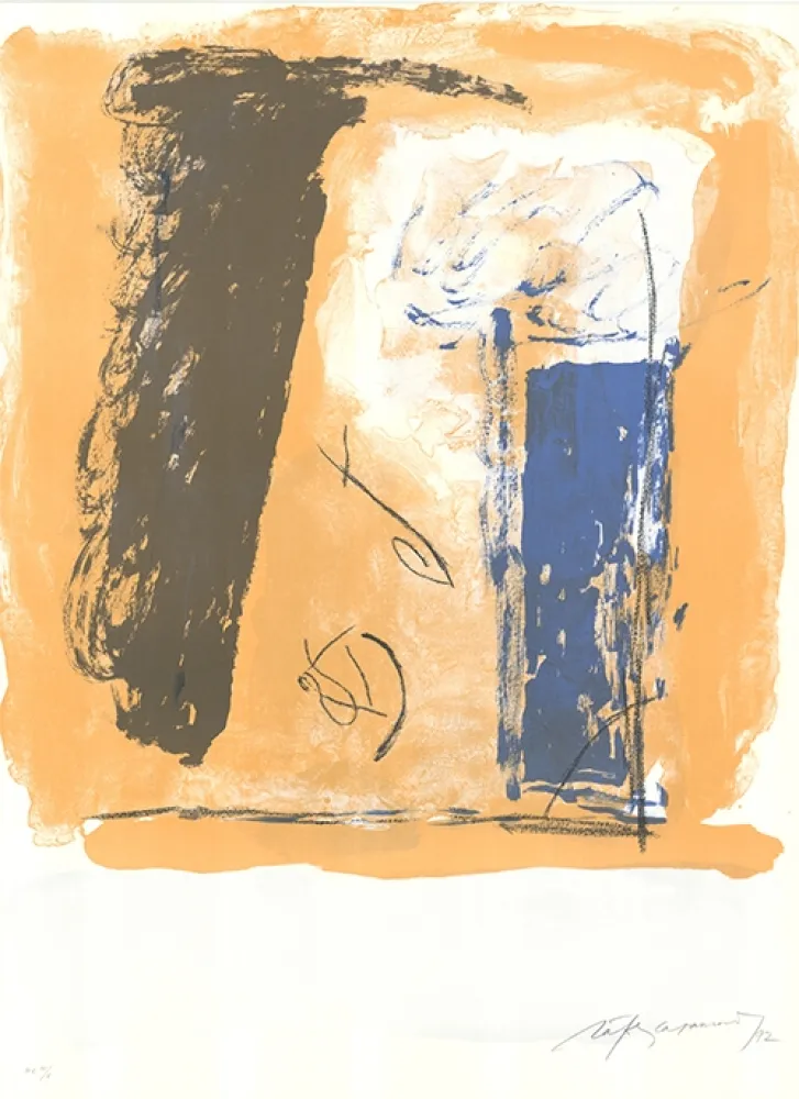 Lithograph Ràfols Casamada - Composition 51