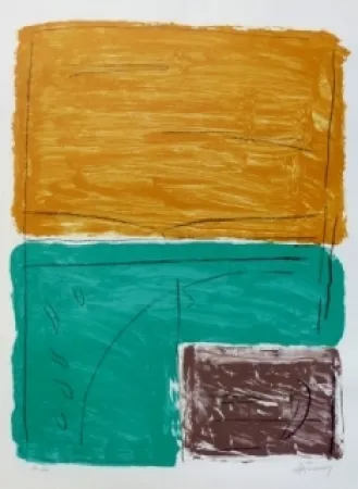 Lithograph Ràfols Casamada -  Composition 55