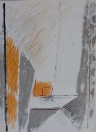 Lithograph Ràfols Casamada - Composition 60