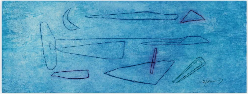 Etching And Aquatint Ràfols Casamada - Del Mar I