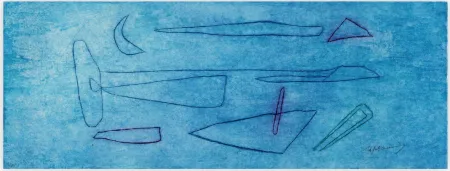 Etching And Aquatint Ràfols Casamada - Del Mar I