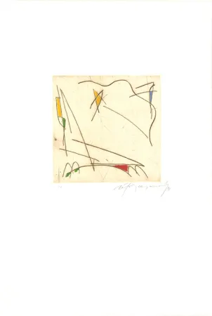 Etching Ràfols Casamada - Estels 1