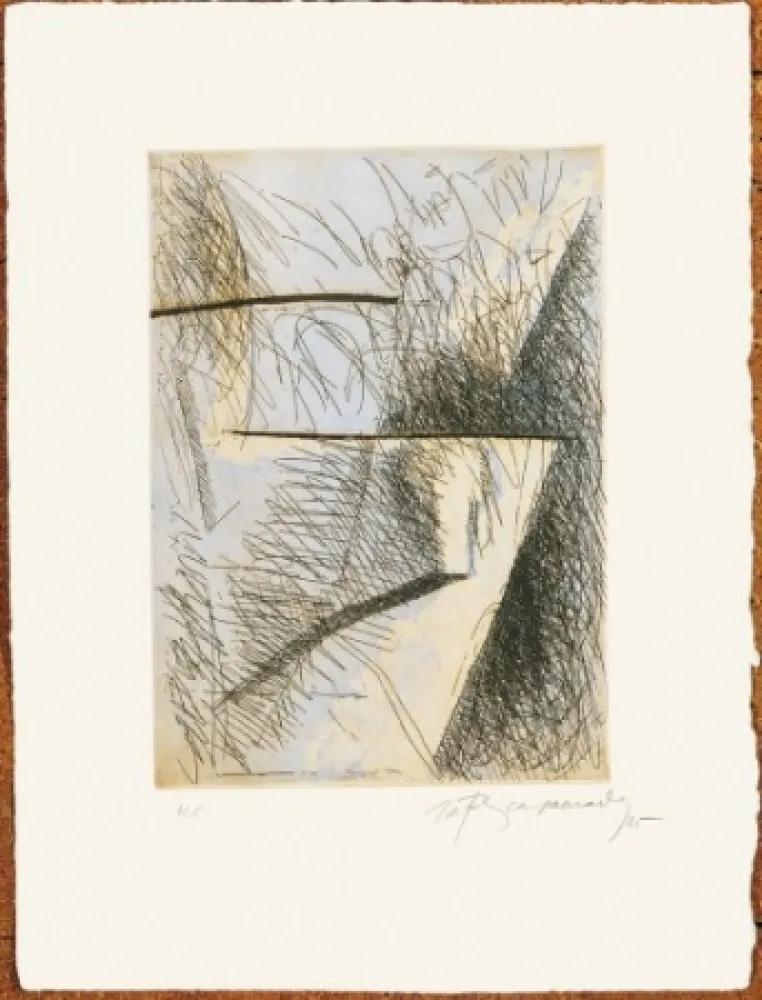 Etching Ràfols Casamada - Estrats-1	 