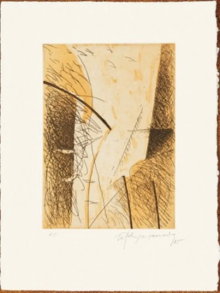 Etching Ràfols Casamada - Estrats-2	