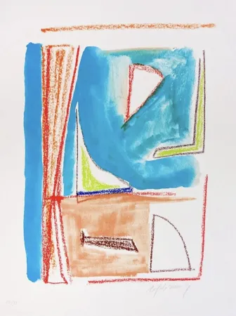 Lithograph Ràfols Casamada - Estructures 2