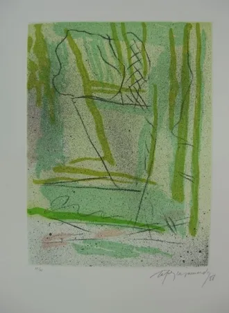 Engraving Ràfols Casamada - FLORAL 3