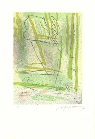 Etching And Aquatint Ràfols Casamada - Floral-3