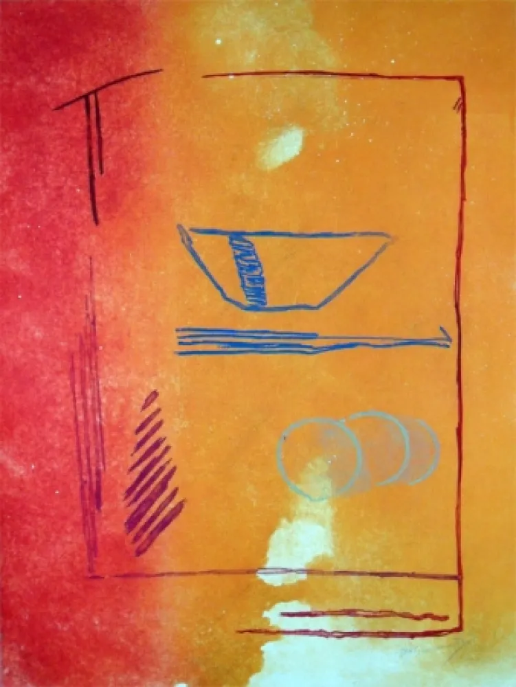 Etching And Aquatint Ràfols Casamada - Fruites d'estiu