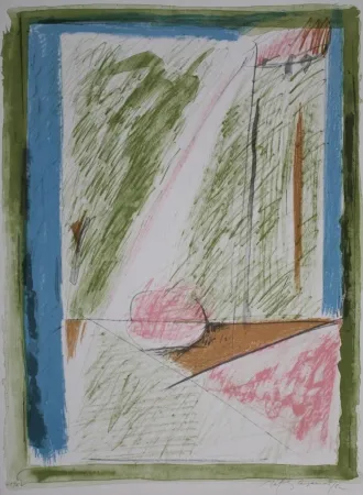 Lithograph Ràfols Casamada - Interiors 1