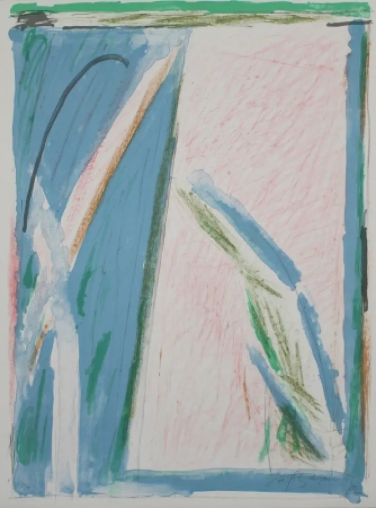 Lithograph Ràfols Casamada - Interiors 3