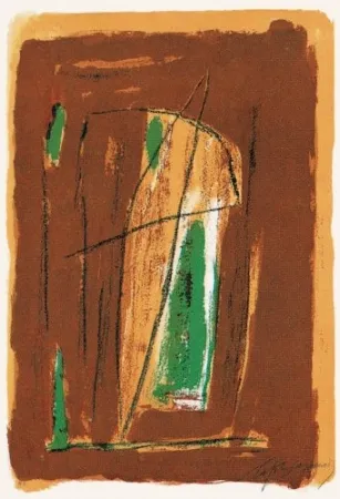 Lithograph Ràfols Casamada - La tardor-4	