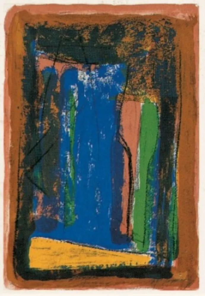 Lithograph Ràfols Casamada - La tardor-7	 