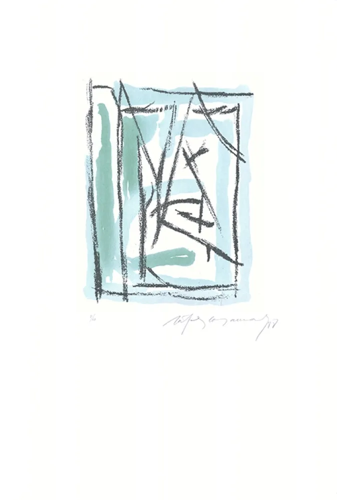 Etching And Aquatint Ràfols Casamada - Laberint-3