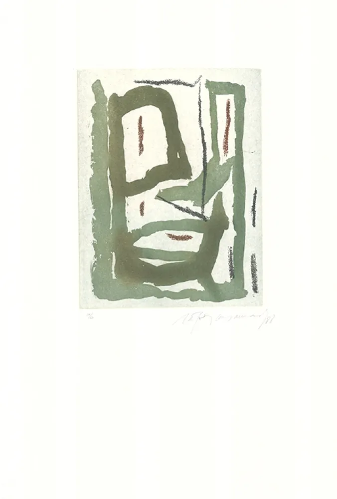 Etching And Aquatint Ràfols Casamada - Laberint-7