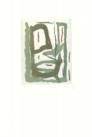 Etching And Aquatint Ràfols Casamada - Laberint-7