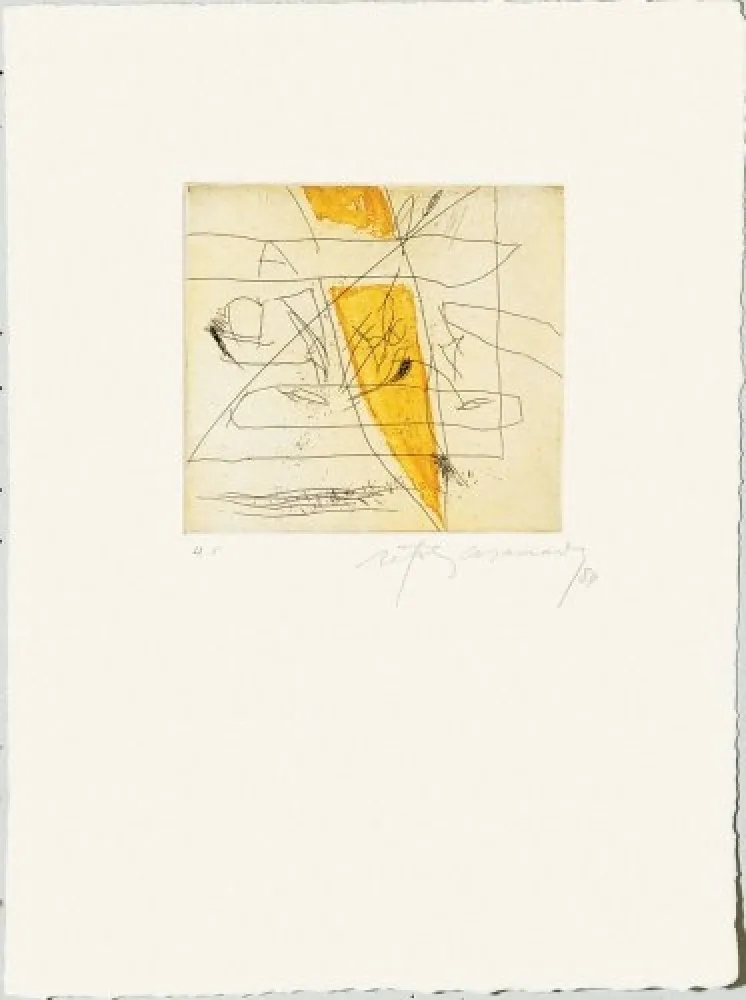 Etching Ràfols Casamada - Les hores-3