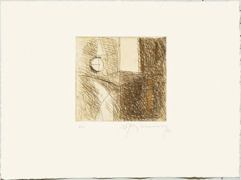 Etching Ràfols Casamada - Les hores-5