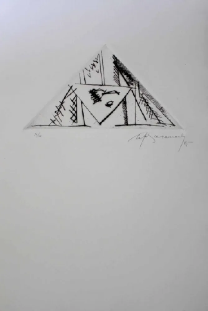 Etching Ràfols Casamada - Luna Park 2