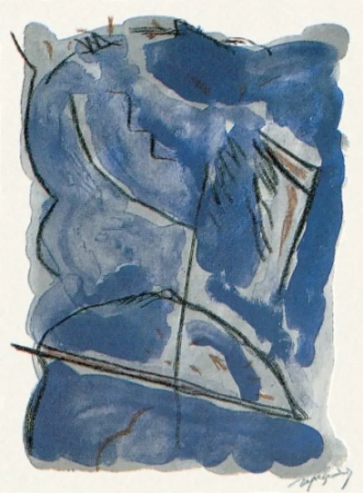 Lithograph Ràfols Casamada - Parc-2	