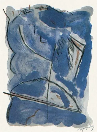 Lithograph Ràfols Casamada - Parc-2	