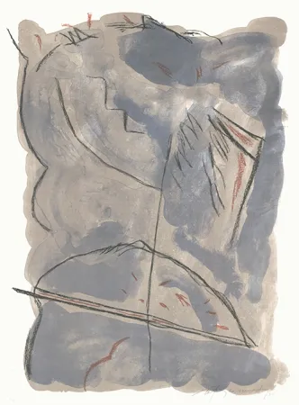 Lithograph Ràfols Casamada - Parc-2