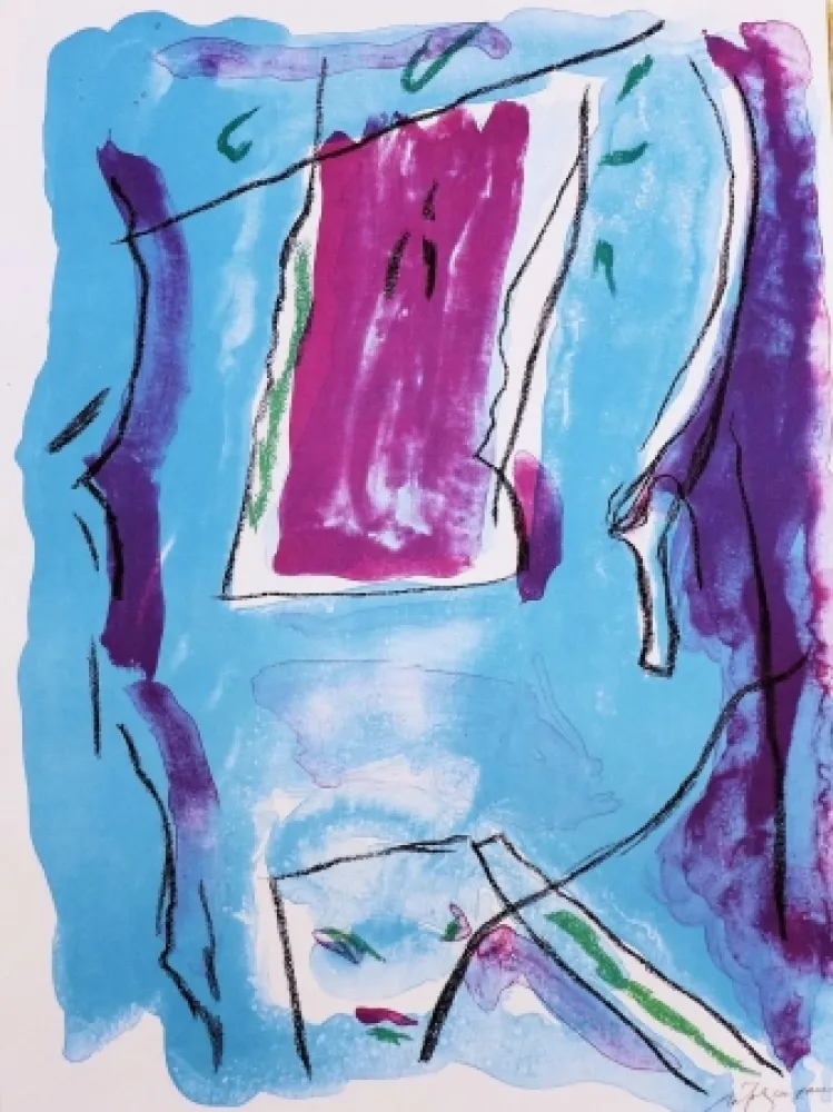 Lithograph Ràfols Casamada - Parc-4	 