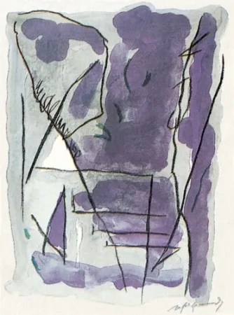 Lithograph Ràfols Casamada - Parc-6	