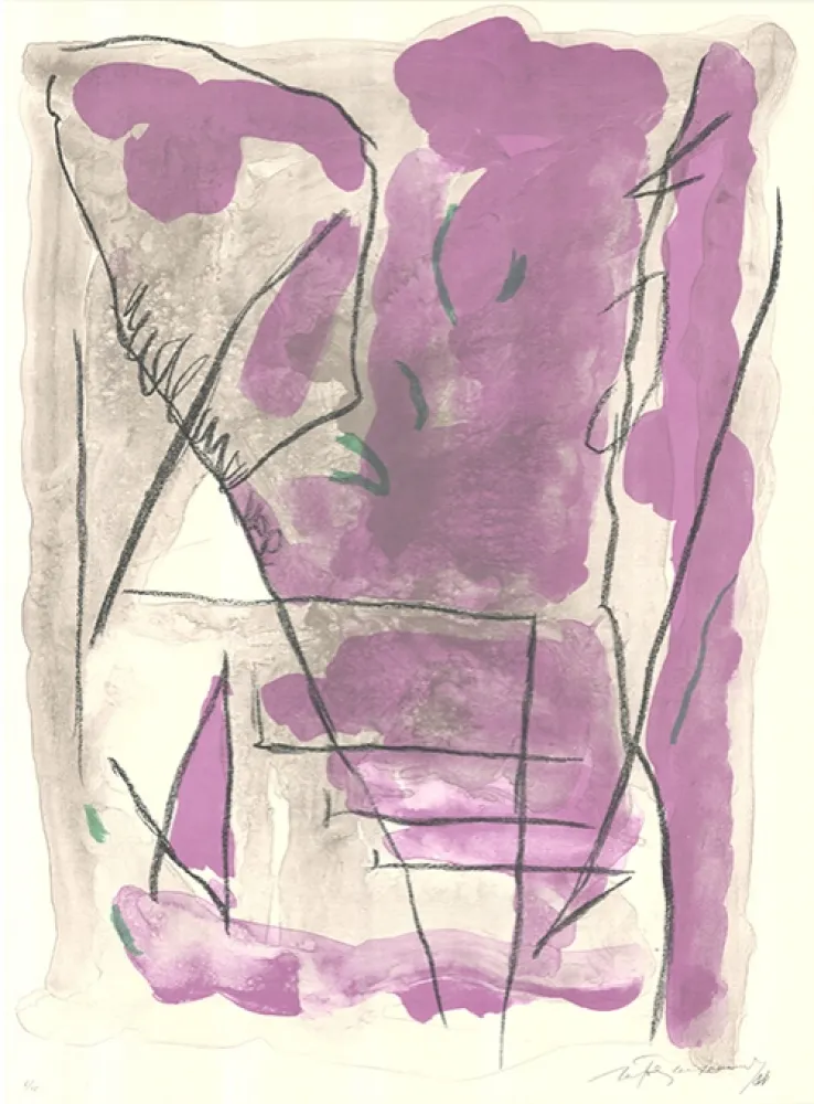 Lithograph Ràfols Casamada - Parc-6