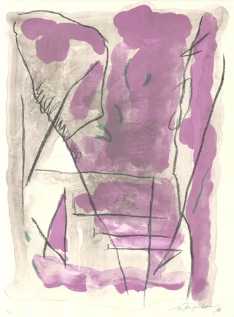 Lithograph Ràfols Casamada - Parc-6