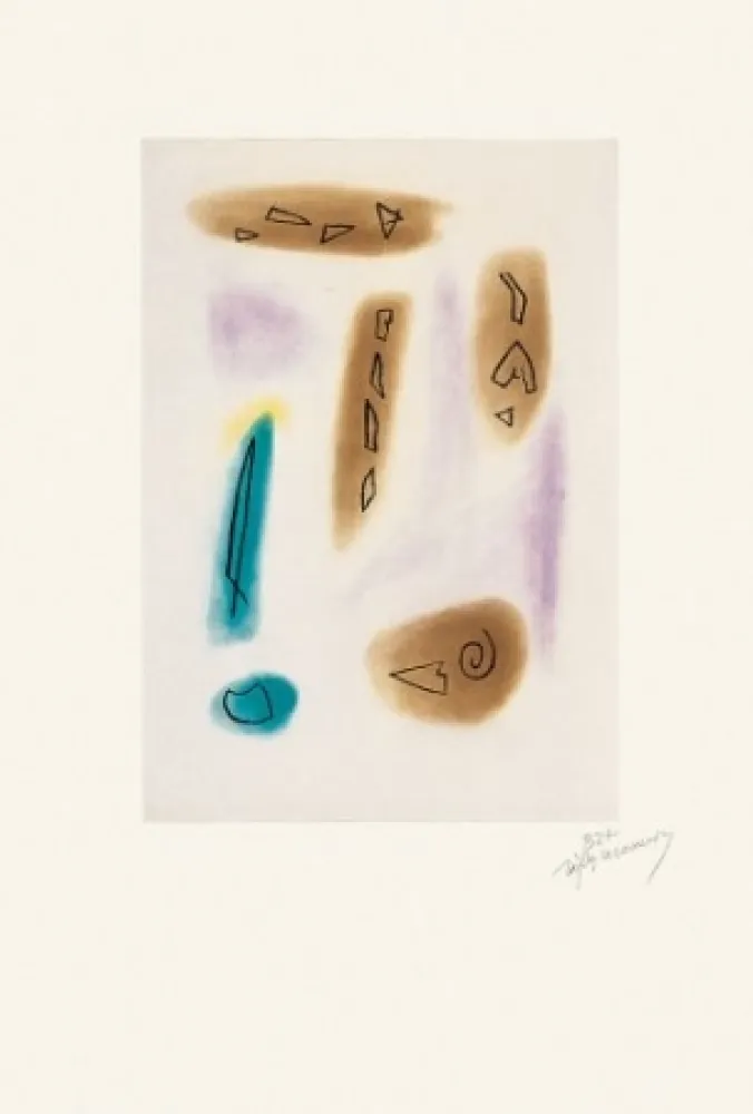 Lithograph Ràfols Casamada - Primavera-4