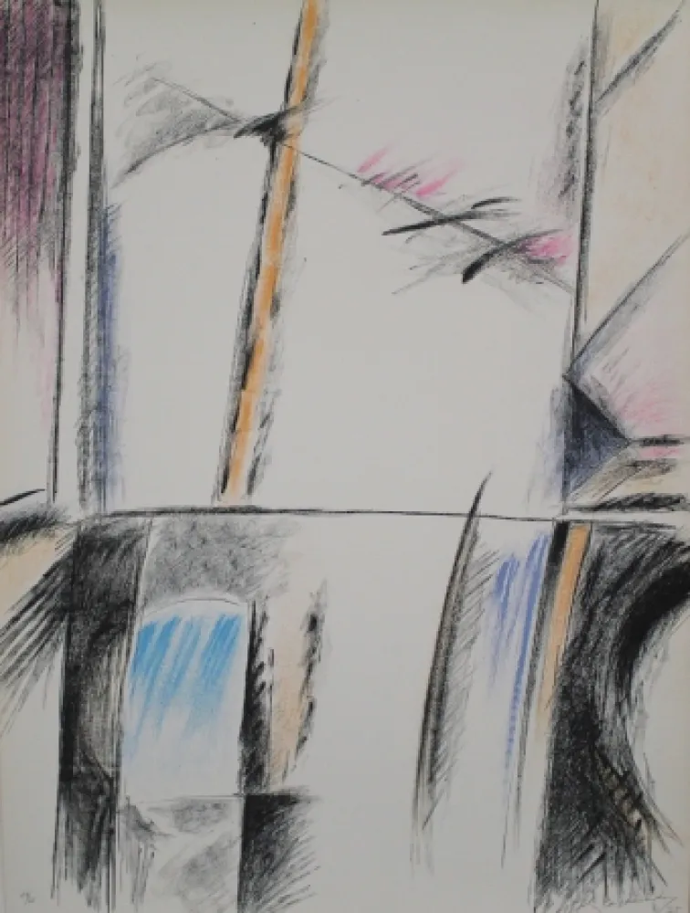 Lithograph Ràfols Casamada - RC-3