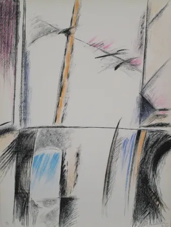 Lithograph Ràfols Casamada - RC-3