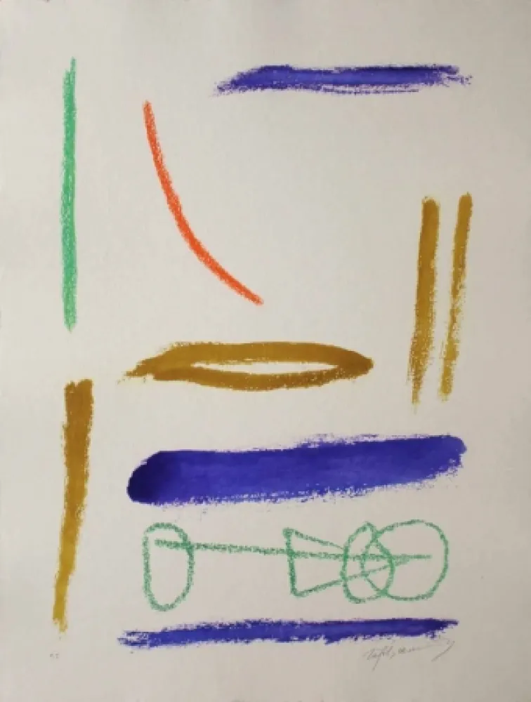 Etching And Aquatint Ràfols Casamada - Ritmes i Espais 2