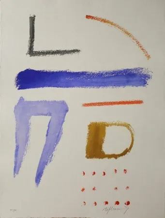 Etching And Aquatint Ràfols Casamada - Ritmes i Espais 3