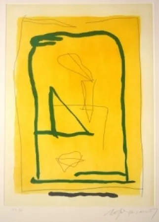 Etching And Aquatint Ràfols Casamada - Sans titre 11