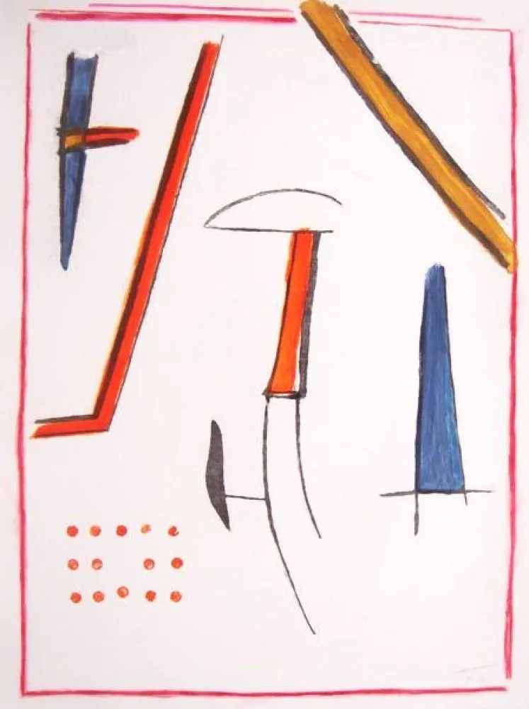 Etching Ràfols Casamada - Signes