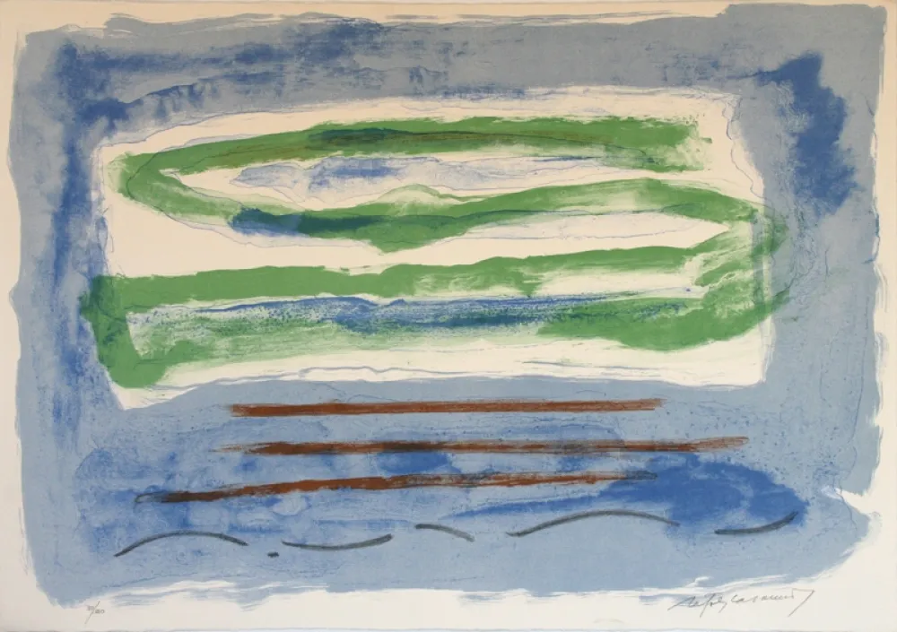 Lithograph Ràfols Casamada - Sin título