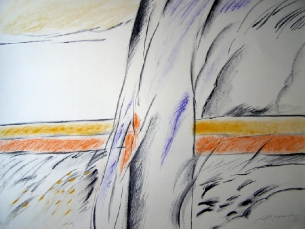 Lithograph Ràfols Casamada - S/T