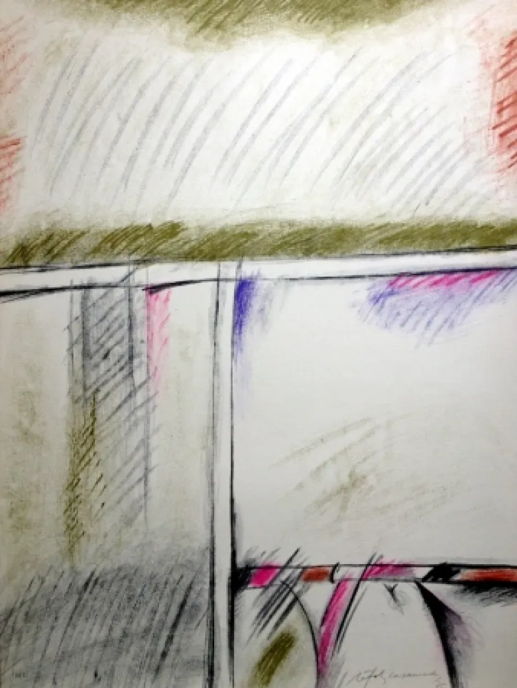 Lithograph Ràfols Casamada - S/T