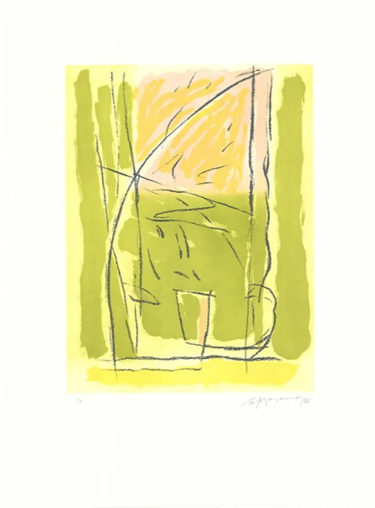 Etching And Aquatint Ràfols Casamada - Terrasses-3