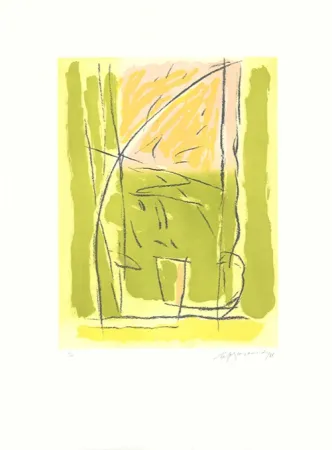 Etching And Aquatint Ràfols Casamada - Terrasses-3