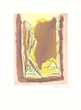 Etching And Aquatint Ràfols Casamada - Terrasses-4