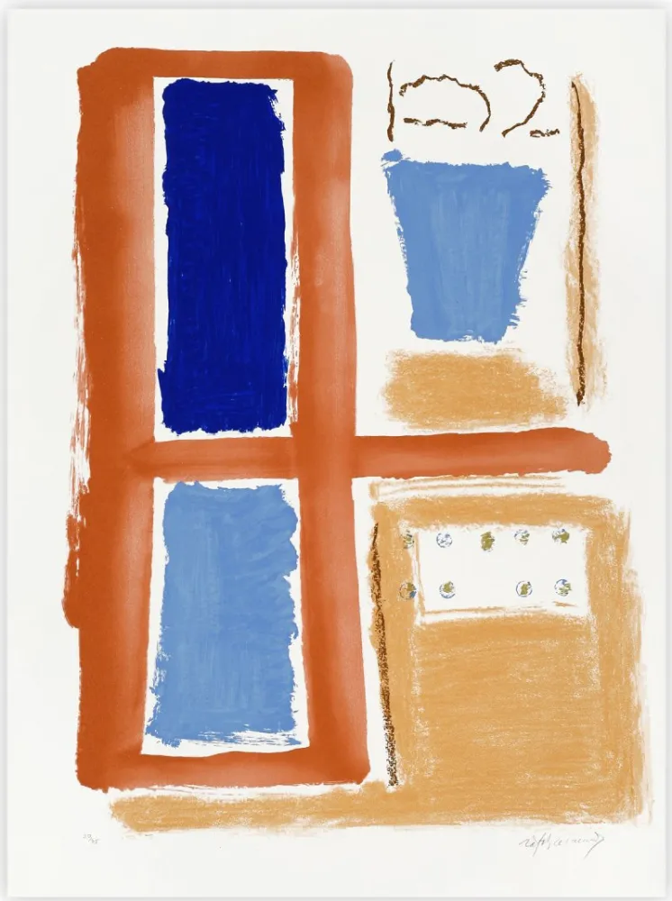 Screenprint Ràfols Casamada - Ventana