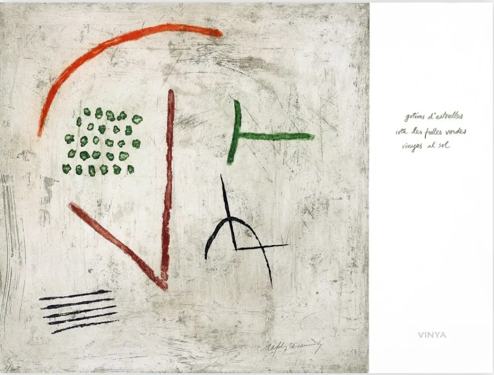 Etching Ràfols Casamada - Vinya