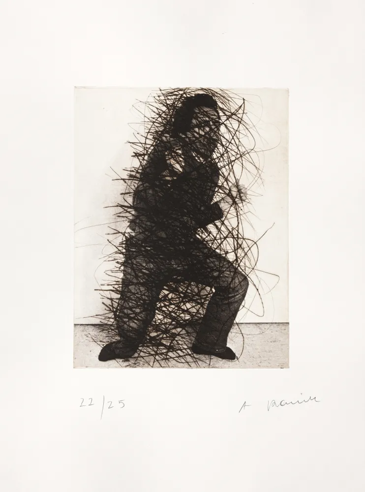 Etching Rainer - Als Kariatyde