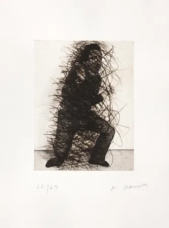 Etching Rainer - Als Kariatyde