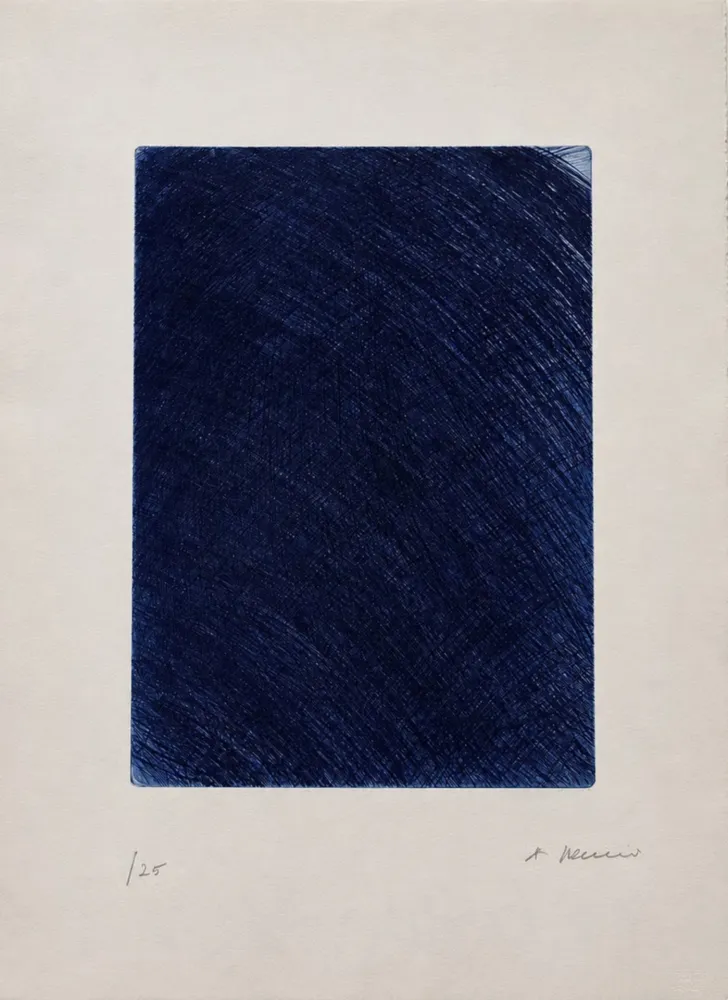 Etching Rainer - Blue Hour