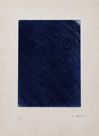 Etching Rainer - Blue Hour