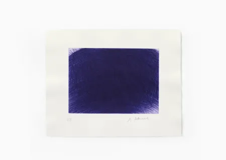 Etching Rainer - Mauveine